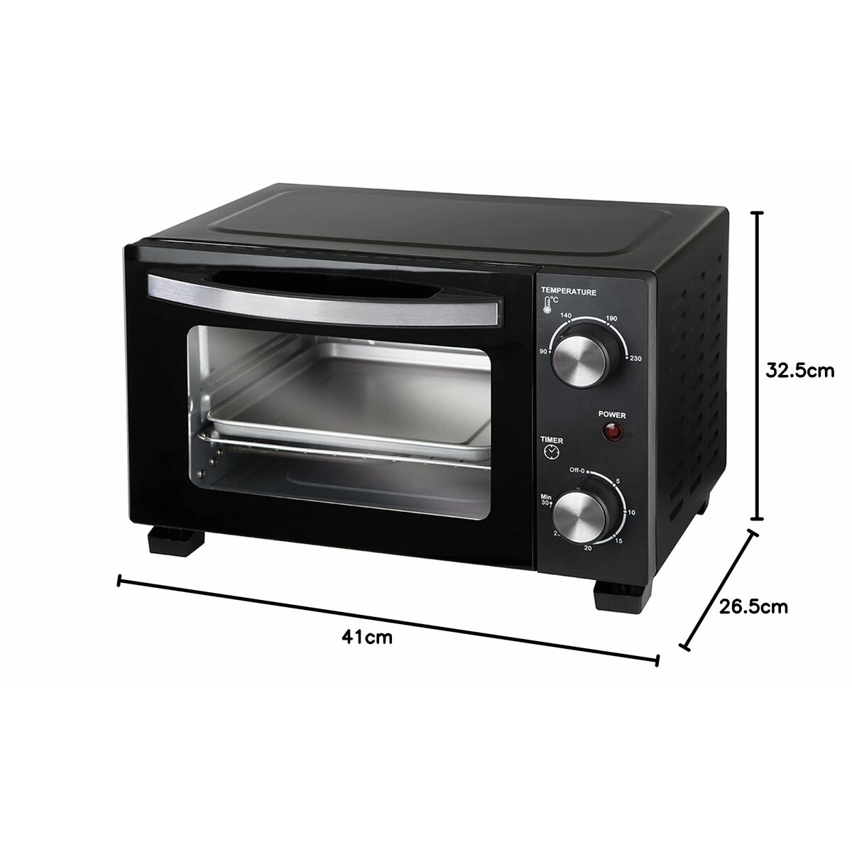 Mini Cuptor Electric JATA HN910       10L